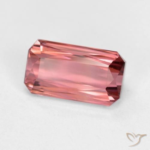 1.95 ct Pink Tourmaline Stone, Natural Tourmaline in Octagon / Scissor Cut Shape for Sale