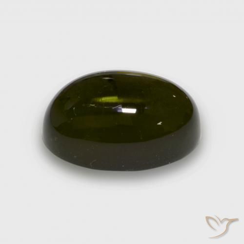 Tourmaline Gemstone in 14 x 10 mm (calibrated) Size for Sale, Tourmaline Stone in Deep Green Color