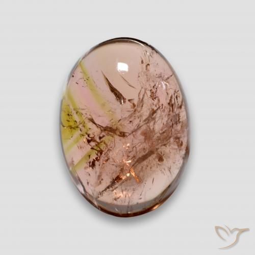 6.57ct Natural Light Rose Pink Tourmaline, Oval, Transparent, Photo A