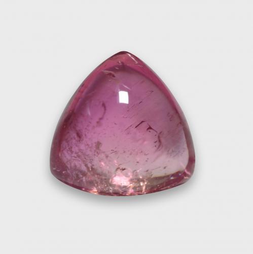 Medium Pink Tourmaline Gem - 2.5ct Trillion Cabochon (ID: 579543)