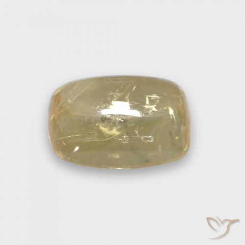 Tourmaline Gemstone in 9 x 7 mm (calibrated) Size for Sale, Tourmaline Stone in Pale Yellow Color