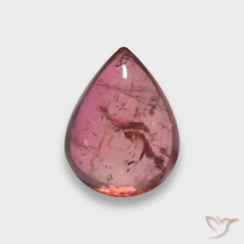 Eudialyte natural stone cabochon  37 x 31 x 6 mm
