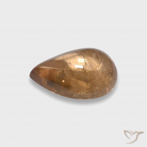 Tourmaline Gemstone in 11.5 x 8.8 mm Size for Sale, Tourmaline Stone in Light Orange Color