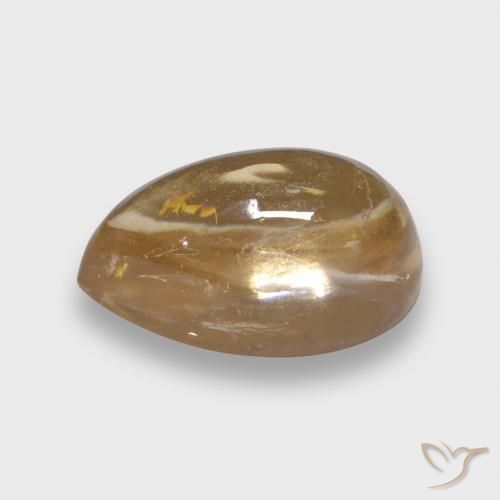 Tourmaline Gemstone in 10 x 6.6 mm Size for Sale, Tourmaline Stone in Light Golden Color