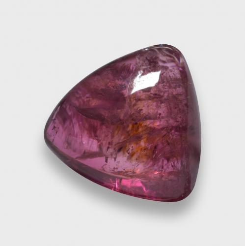 Medium Purple Tormalina Gem - 2.5ct Trillion taglio cabochon (ID: 579588)