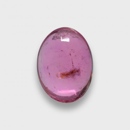Reddish Purple Tourmaline Gem - 1.7ct Oval Cabochon (ID: 579592)