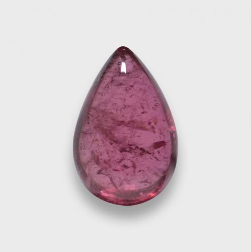 Medium Purple Tourmaline Gem - 1.8ct Pear Cabochon (ID: 579593)