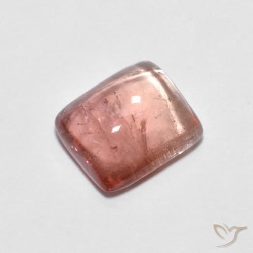 2.85ct Natural Rosado rosa intenso turmalina, Forma Cojín, Transparente, Photo A