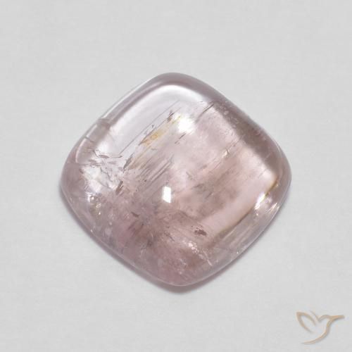 1.76ct Natural Light Pink Tourmaline, Cushion, Transparent