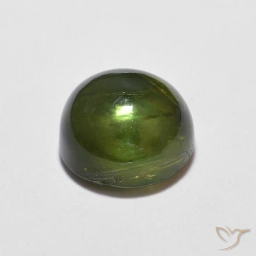 Tourmaline Gemstone in 6.5 mm (calibrated) Size for Sale, Tourmaline Stone in Deep Green Color