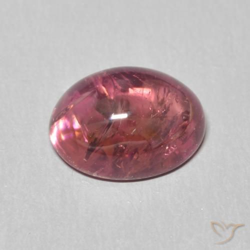 Tourmaline Gemstone in 8 x 6 mm (calibrated) Size for Sale, Tourmaline Stone in Raspberry Red Color