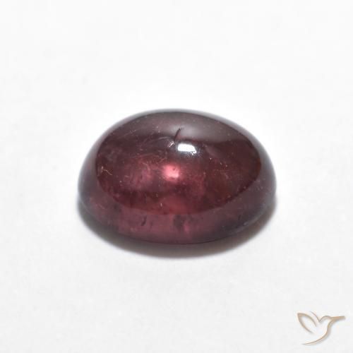 Tourmaline Gemstone in 8 x 6 mm (calibrated) Size for Sale, Tourmaline Stone in Deep Purple Color