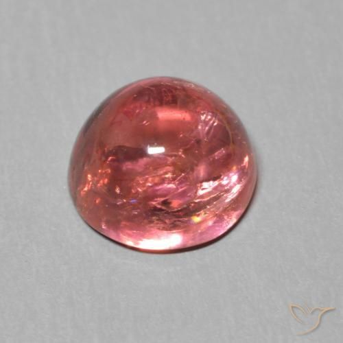 Tourmaline Gemstone in 6.5 mm (calibrated) Size for Sale, Tourmaline Stone in Reddish Purple Color