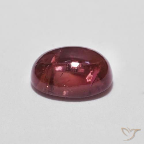 Tourmaline Gemstone in 7.5 x 5.7 mm Size for Sale, Tourmaline Stone in Berry Purple Color
