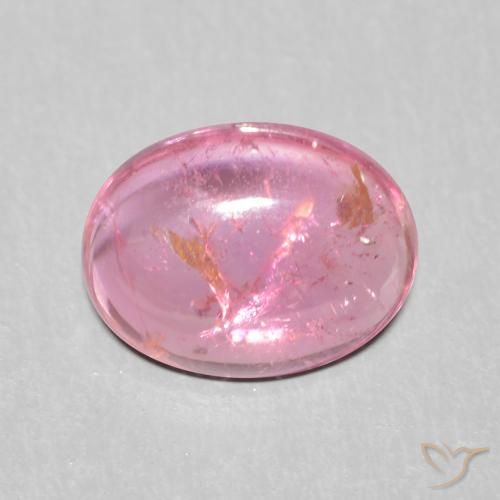 1.31ct Natural Intense Pink Tourmaline, Oval, Transparent