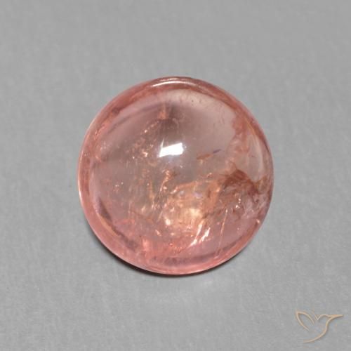 1.42ct Natural Raspberry Pink Tourmaline, Round, Transparent