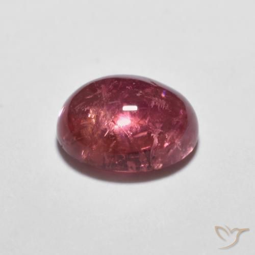Tourmaline Gemstone in 8.2 x 6.3 mm Size for Sale, Tourmaline Stone in Medium Pink Color
