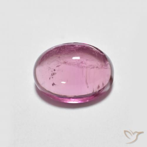 1.62ct Natural Deep Pink Tourmaline, Oval, Transparent