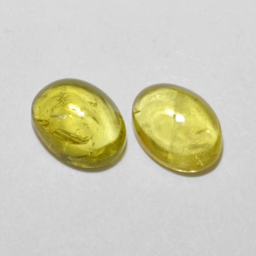 Turmaline 5mm Rund / je St Cabochon ca 0,62 Ct / grün / petrol... 