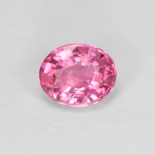 Magenta Pink Turmalin Edelstein - 0.5ct Oval facettiert (ID: 628152)