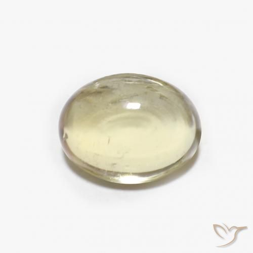 1.79ct Natural Pale Yellow Tourmaline, Oval, Transparent