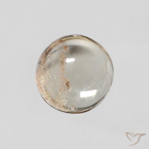 1.15ct Natural Light Yellow Tourmaline, Round, Transparent