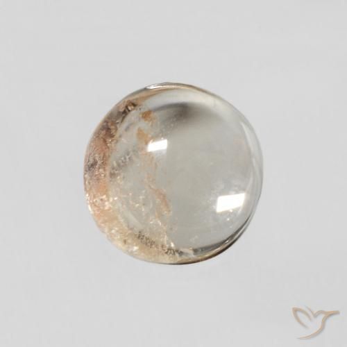 1.15 ct Yellow Tourmaline Stone, Natural Tourmaline in Round Cabochon Shape for Sale