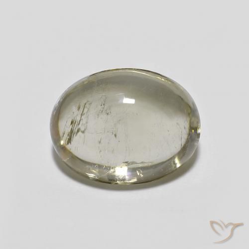 3.38ct Natural Medium-Light Yellow Tourmaline, Oval, Transparent