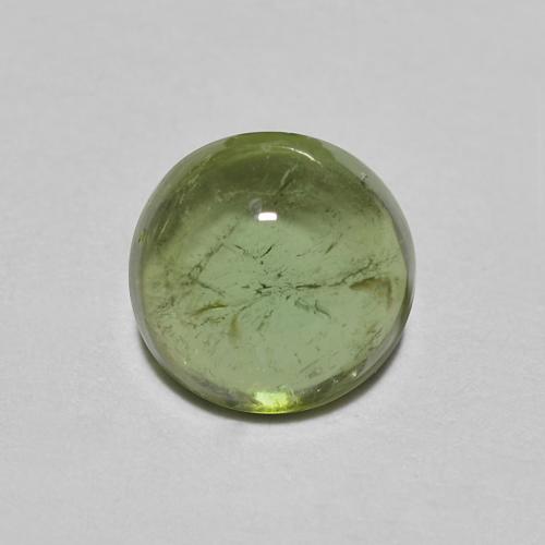 weight 7.5 carat Green Tourmaline gemstone loose cabs Size 11x11 MM Tourmaline Cabochon code #T 49 Green Tourmaline cabs