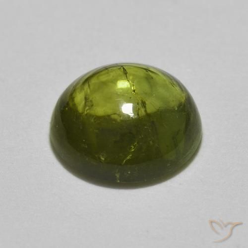 Tourmaline Gemstone in 6 mm (calibrated) Size for Sale, Tourmaline Stone in Light Green Color