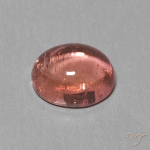 Tourmaline Gemstone in 6.5 x 5.3 mm Size for Sale, Tourmaline Stone in Rose Pink Color
