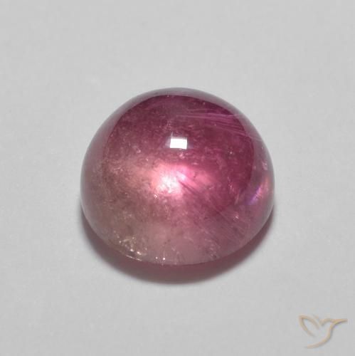 Tourmaline Gemstone in 6 mm (calibrated) Size for Sale, Tourmaline Stone in Medium Pink Color