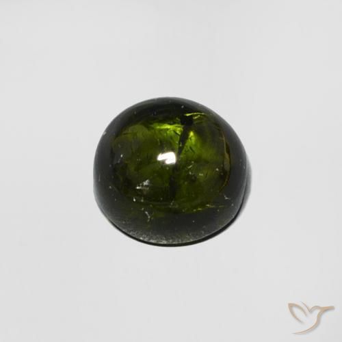 Tourmaline Gemstone in 5 mm (calibrated) Size for Sale, Tourmaline Stone in Deep Green Color