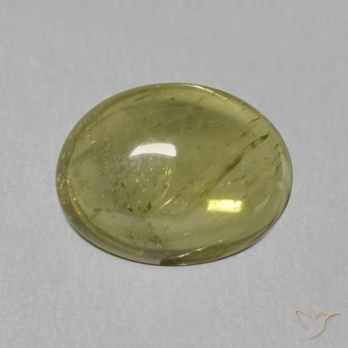 1.22ct Natural Medium Green Tourmaline, Oval, Transparent