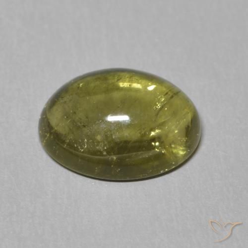 Tourmaline Gemstone in 8 x 6 mm (calibrated) Size for Sale, Tourmaline Stone in Medium Green Color