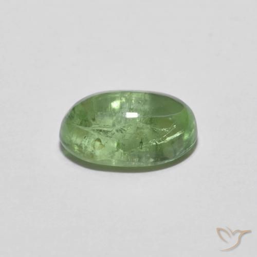 Tourmaline Gemstone in 8 x 6 mm (calibrated) Size for Sale, Tourmaline Stone in Light Green Color