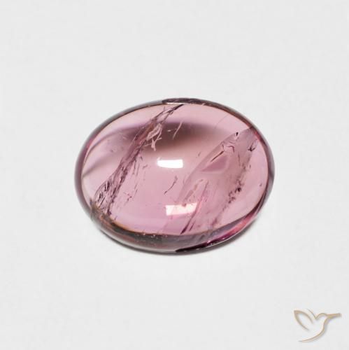 1.36ct Natural Pinkish Purple Tourmaline, Oval, Transparent