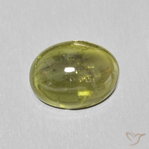 1.45ct Natural Medium Green Tourmaline, Oval, Transparent