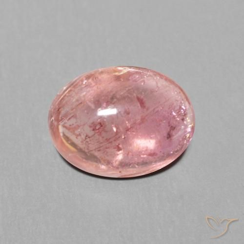 1.63ct Natural Medium Pink Tourmaline, Oval, Transparent