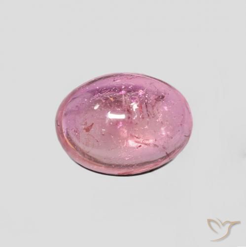 1.30ct Natural Fruit Punch Red Tourmaline, Oval, Transparent