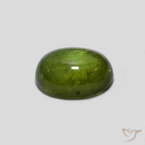 Tourmaline Gemstone in 8 x 6 mm (calibrated) Size for Sale, Tourmaline Stone in Medium Green Color