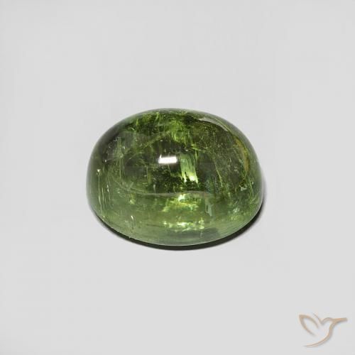 Tourmaline Gemstone in 8 x 6 mm (calibrated) Size for Sale, Tourmaline Stone in Forest Green Color