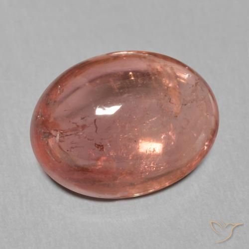 2.27ct Natural Medium Red Tourmaline, Oval, Transparent, Photo A