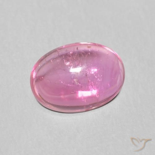1.18 ct Purple Tourmaline, 7.8 x 5.7 mm Oval Cabochon From Mozambique, Photo A