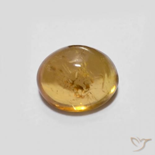 0.78ct Natural Gold Tourmaline, Oval, Transparent