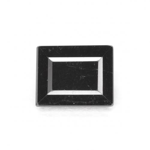 Tourmaline Baquette en damier des États-Unis 0,66 ct, dimension 5,5 x 4,3mm, pureté Opaque , pierre gemme naturelle Non traité, 1 pièce de tourmaline de couleur Noire, dureté Mohs de 7 à 7.5 convient aux bijoux de tous les jours, pierre de sagesse, Pierre du zodiaque Balance, Photo A
