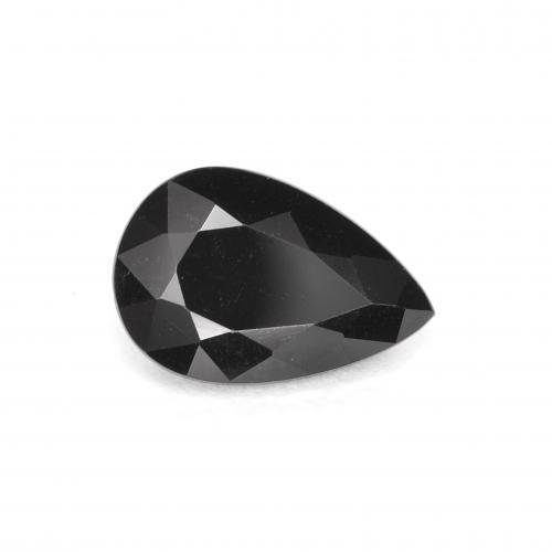 Tormalina Sfaccettatura a pera da 1,25 ct dal Mozambico, dimensione 8,9 x 5,9mm, purezza Opaque, pietra preziosa naturale non trattati, Tormalina 1pc in colore Nero, durezza Mohs di 7 - 7,5 adatto per gioielli da indossare ogni giorno, Pietra ricettiva, Photo A