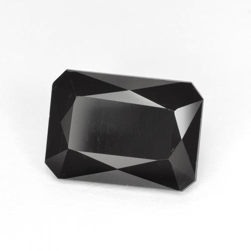 Tormalina 11,2 x 8mm nero Ottagono / taglio a forbice dal Mozambico, peso di 3,96 ct, gemma naturale non trattati in purezza Opaque, 1 pezzo Tormalina - Colore: Nero, durezza Mohs di 7 - 7,5 adatto per gioielli da indossare ogni giorno, Pietra ricettiva, Photo A