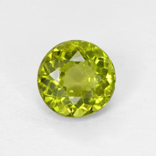 Tourmaline Vert éclatant Tour 0,38 ct de Tanzanie, Dimension 4,7mm, Pierre gemme naturelle Non traité, pureté VS, 1 pièce de tourmaline round facet, dureté de Mohs de 7 à 7.5 convient aux bijoux de tous les jours, pierre de sagesse, Pierre réceptive, Photo A