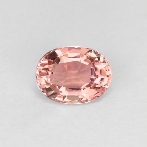 Tourmaline Rose clair Ovale 0,46 ct de Tanzanie, Dimension 5,4 x 4,1mm, Pierre gemme naturelle Non traité, pureté vvs, 1 pièce de tourmaline oval facet, dureté de Mohs de 7 à 7.5 convient aux bijoux de tous les jours, pierre de sagesse, Symbolise la protection, Photo A